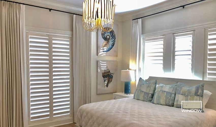 Blend Shutter With Tones Of Curtains