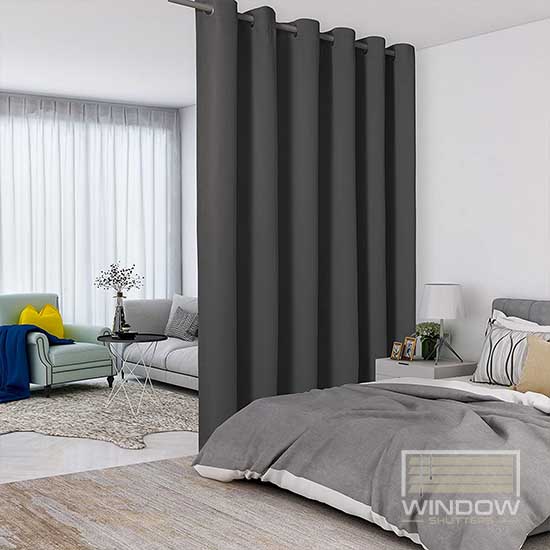 Grey Soundproof Curtains Dubai