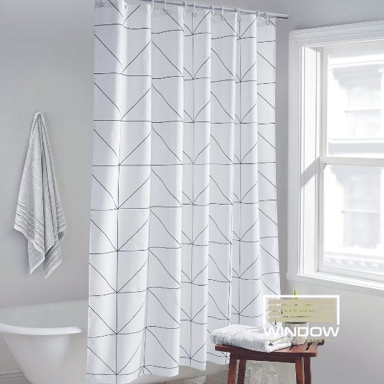 Modern Bathroom Curtains Dubai